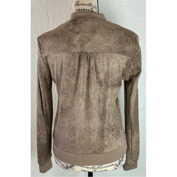 BNCI by Blanc Noir Faux Suede Jacket, size XS - Picture 6 of 10
